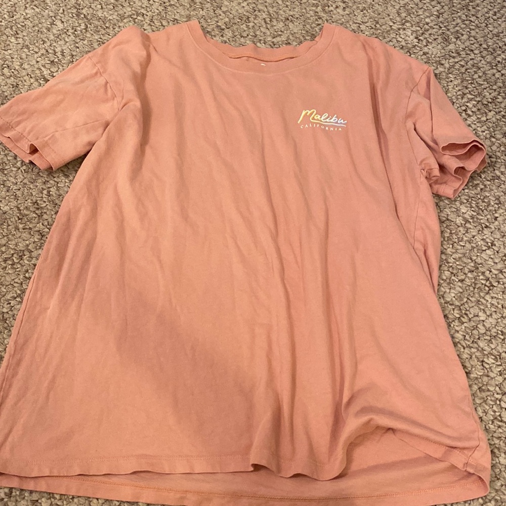 pink hollister shirt